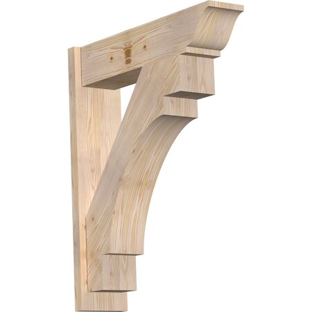 Ekena Millwork Merced Traditional Smooth Outlooker, Douglas Fir, 7 1/2"W x 30"D x 36"H OUT08X30X36MRC01SDF
